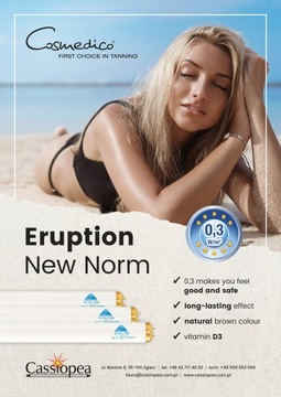Лампы для солярия Eruption New Norm 160W Cosmedico