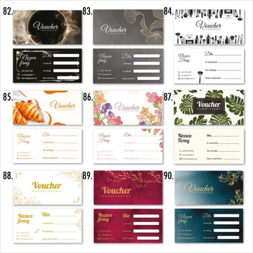 ВАУЧЕР CREATOR DL ПОДАРОЧНЫЙ ГОТОВЫЙ ДИЗАЙН 60 ШТ.