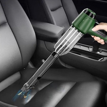 РУЧНОЙ МОЩНЫЙ БЕСПРОВОДНОЙ АВТОМОБИЛЬНЫЙ ПЫЛЕСОС ДЛЯ ДОМА В АВТОМОБИЛЬНОМ ВОЗДУХОДУВКЕ 2в1