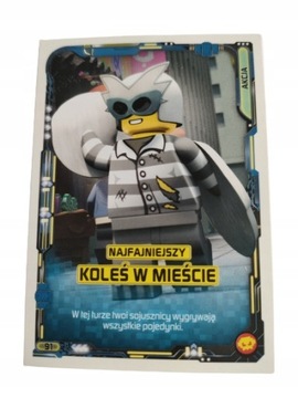 KARTA LEGO NINJAGO SERIA 5 NASTĘPNY POZIOM NR 091