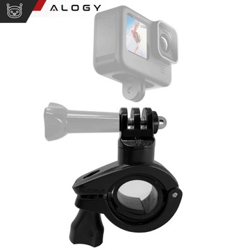 ВЕЛОСИПЕДНОЕ КРЕПЛЕНИЕ ДЛЯ GOPRO HERO 12 11 10 9 8 7 6 ПОВОРОТНОЕ КРЕПЛЕНИЕ НА РУЛЬ