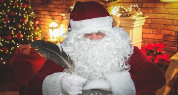 ВЕЛЮРОВЫЙ КОСТЮМ САНТА-КЛАУСА БОРДОВЫЙ КОНФЕТНЫЙ МЕШОК + ПИСЬМО 10 шт. L-3XL