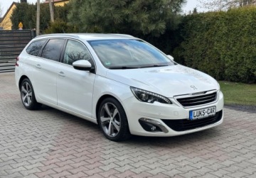 Peugeot 308 II SW 2.0 BlueHDi 150KM 2015 Peugeot 308 2,0 Hdi 150KM Automat FullLed PDC Kamera Serwis ASO Bezwypadko, zdjęcie 6