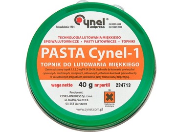 Pasta lutownicza 40g CYNEL-1