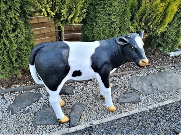 САДОВАЯ ФИГУРКА - КОРОВА / ТЕЛЕНОК XXL СТОЯЩИЙ