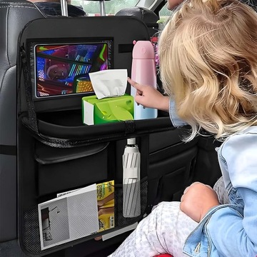 Автомобильный органайзер для сиденья, стола для планшета, ноутбука, автомобильная защита