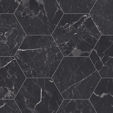 Wykładzina PCV płytka| hexagon| marmur| kamień|3m
