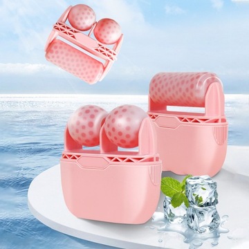 Ледяной ролик с двойным наконечником, способствует поглощению холодного MI