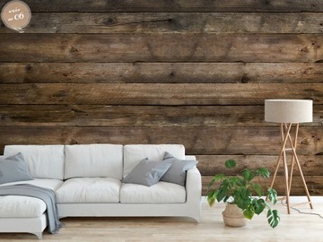 Фотообои доски, фотообои по размеру, деревянная панель