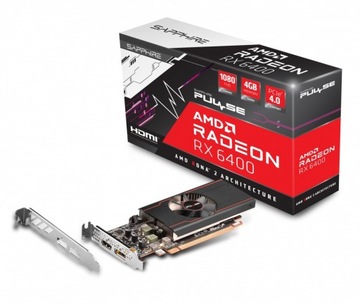 Karta graficzna Radeon RX 6400 PULSE GAMING 4GB