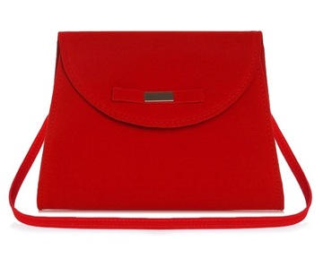 КРАСНАЯ СУМКА SOLOME D5 ЗАМША