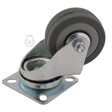 Шкаф-полка на тележке Circle fi 50, стол 1PPGUM50