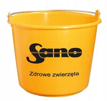 SANO Wiadro 20L Mocny Plastik Solidne