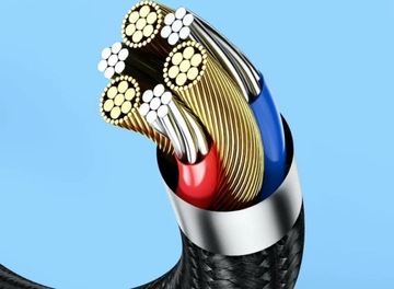 Туки 90 градусов 3м. Кабель USB A — USB C, 6 А, быстрый угловой кабель, 3 метра