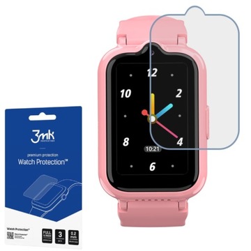 Folia Ochronna Szybka Smartwatch MANTA Junior Joy 3MK 41,5 x 27mm hybrydowa