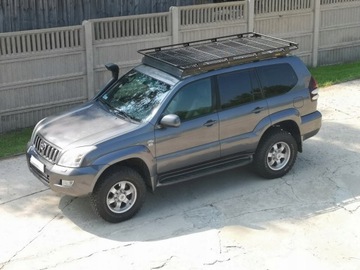 BAGAŻNIK DACHOWY TOYOTA LAND CRUISER J120 Z SIATKĄ