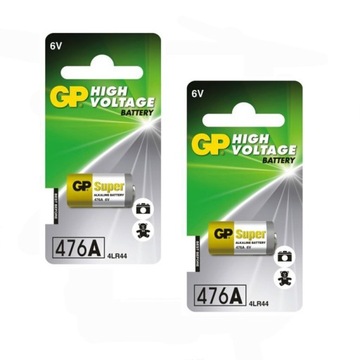 BATERIA ALKALICZNA GP 476A 4LR44 2 SZTUKI BATERII