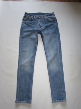 H&M SLIM FIT SPODNIE MĘSKIE JEANS W32 L32