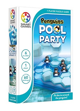 SMART GAMES Gra logiczna PINGWINY ZABAWA W BASENIE