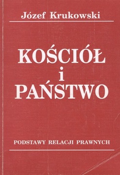 KOŚCIÓŁ I PAŃSTWO PODSTAWY RELACJI PRAWNYCH