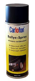 Carlofon Lakier akrylowy CZARNY MAT SATYNOWY 400ML