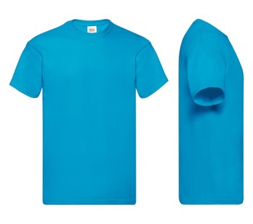 T-SHIRT KOSZULKA Original Fruit Azure Blue L