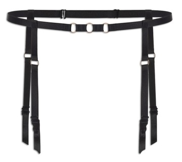 Модный пояс для чулок JULIMEX POPPY, размер S/M