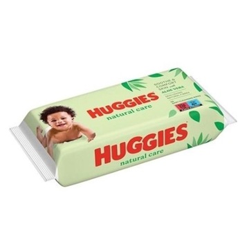 Huggies Natural Care - Chusteczki dla dzieci z ekstraktem z aloesu