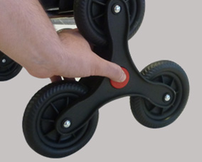 Лестничная покупательская тележка на 6 колес Rolser I-MAX