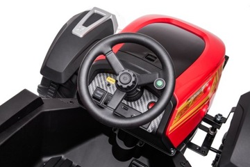 Большой трактор с прицепом для детей, питание от аккумулятора 24 В, 400 Вт + ДИСТАНЦИОННОЕ УПРАВЛЕНИЕ