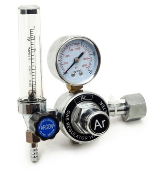 КОМПЛЕКТ Аргон 8л баллон Ar99,9% РЕДУКТОР ротаметр ZR-67 Ar/CO2