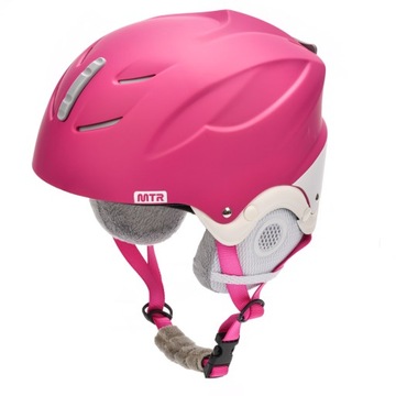 KASK NARCIARSKI METEOR LUMI AIR FLOW HEAD LOCK 53-55 cm miękka wyściółka