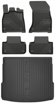 Set 77 Gumové rohože a rohože Audi Q5 2 od roku 2017