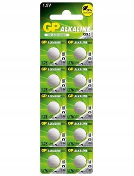 Bateria alkaliczna AG13 LR44 F70 L1154 1,5V GP