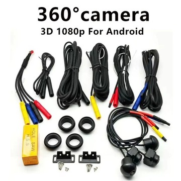 Car 360° panoramic system camera for Android multimedia screen, Android