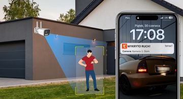 БЕСПРОВОДНАЯ WIFI НАРУЖНАЯ IP-КАМЕРА 5MPX ПРИЛОЖЕНИЕ TUYA ANOMATEC