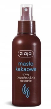 ZIAJA MASŁO KAKAOWE SPRAY PRZYSPIESZAJĄCY OPALANIE