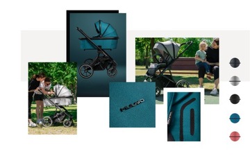 ДЕТСКАЯ КОЛЯСКА DEEP MUUVO SLICK 2.0 ЧЕРНАЯ