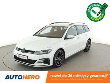 Volkswagen Golf VII GTD Variant Facelifting 2.0 TDI-CR BMT 184KM 2017 Volkswagen Golf GTD 184KM PDC grzane fotele