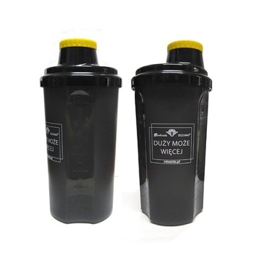 SHAKER 700 ML PODWÓJNIE ZAKRĘCANY SZEJKER DUŻY