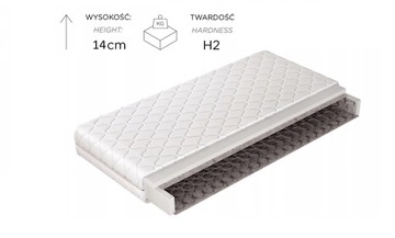 Матрас Боннелл СТАНДАРТ пена бонелл Н2 90х200