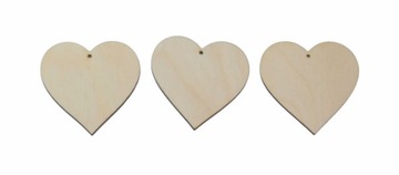 НАБОР ФАНЕРНЫХ СЕРДЦЕВ - деревянные сердечки, обрезки сердечек