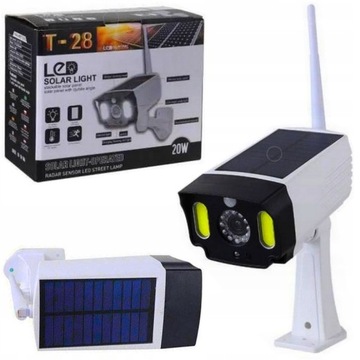 ФУНКЦИОНАЛЬНАЯ КАМЕРА МИГАЮЩАЯ КАМЕРА СОЛНЕЧНАЯ СВЕТОДИОДНАЯ ЛАМПА ГАЛОГЕННЫЙ ДАТЧИК ДВИЖЕНИЯ