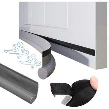 LISTWA USZCZELKA ANTYPRZECIĄGOWA POD DRZWI DO DOMU ANTYWIATROWA OCHRONNA