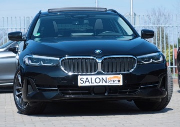 BMW Seria 5 G30-G31 Touring Plug-In 2.0 530e 292KM 2022 BMW 530e 292ps Panorama Hak ACC 4xKlima HiFi 18” Webasto Kamera Sam Parkuje, zdjęcie 2