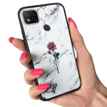 Etui matowe do Xiaomi Redmi 9C case + Szkło
