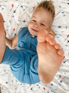 Легкий детский спальник на ножках, 1-2 л 1,5 TOG Sleepee