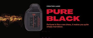 PURE BLACK Edt-men-100мл Creation-Lamis DELUXE
