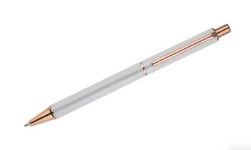 DŁUGOPISY REKLAMOWE z grawerem Z LOGO metalowe długopisy VERNO 50szt