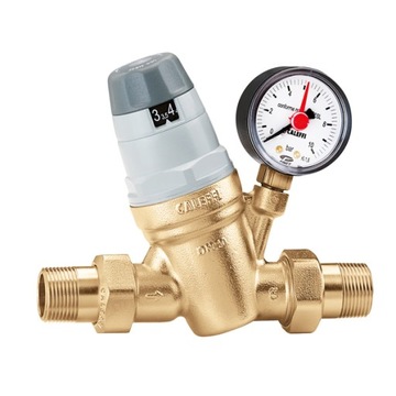 REDUKTOR CIŚNIENIA WODY + MANOMETR 1 CAL CALEFFI